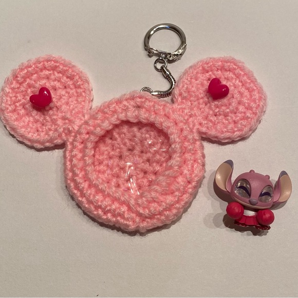 Disney Doorables Handmade Interchangeable Keychain Angel - Picture 3 of 5